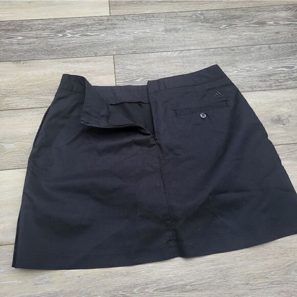 Adidas black skirt with great pockets size 4 - Picture 2 of 9